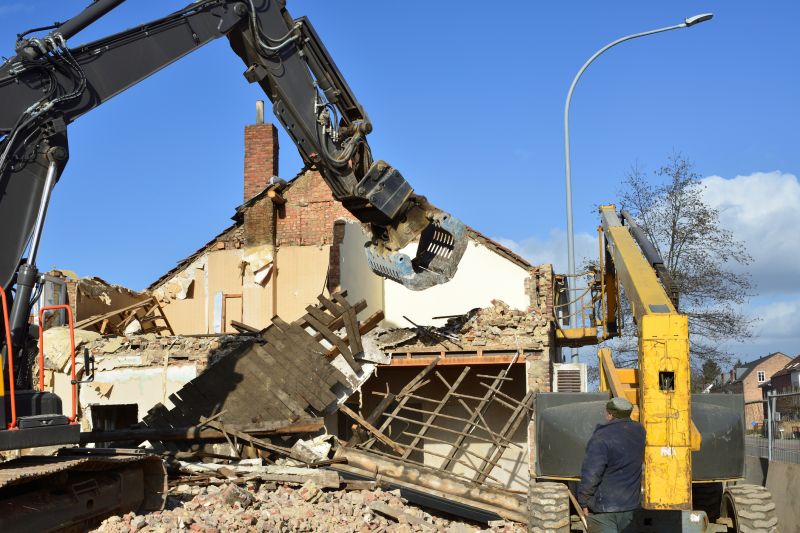 House Wrecking in Cypress, TX